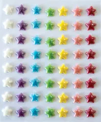 Adhesive Enamel Stars - Fairy Wishes