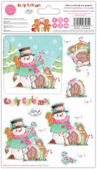 3D Decoupage Set - Candy Christmas