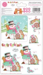 3D Decoupage Set - Candy Christmas