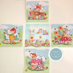 3D Decoupage Set - Let Spring Begin