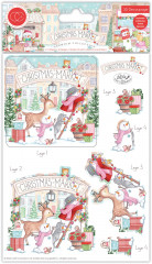 3D Decoupage Set - Christmas Market