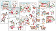 3D Decoupage Set - Christmas Market