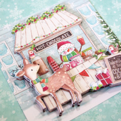 3D Decoupage Set - Christmas Market