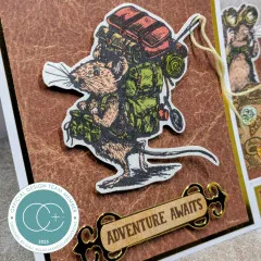 Clear Stamps - Oliver's Adventures - Adventure Awaits