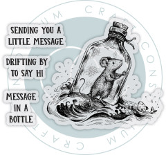 Clear Stamps - Oliver's Adventures - Message in Bottle