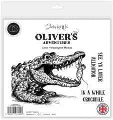 Clear Stamps - Oliver's Adventures - In a While Crocodile