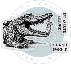 Clear Stamps - Oliver's Adventures - In a While Crocodile