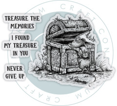 Clear Stamps - Oliver's Adventures - Treasure