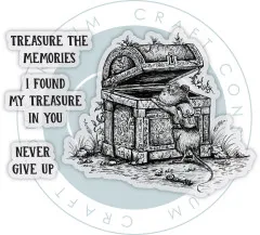 Clear Stamps - Oliver's Adventures - Treasure