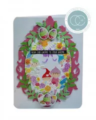 3D Embossing Folder - Let Spring Begin