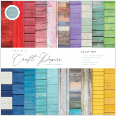 Essential Craft Papers - 12x12 Paper Pad - Beach Hut