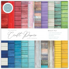 Essential Craft Papers - 6x6 Paper Pad - Beach Hut