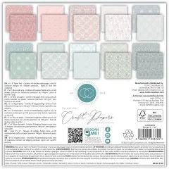 Essential Craft Papers - 6x6 Paper Pad - Baroque 2