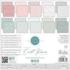 Essential Craft Papers - 12x12 Paper Pad - Baroque 2