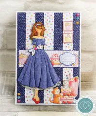 Essential Craft Papers - 12x12 Paper Pad - Denim Textures