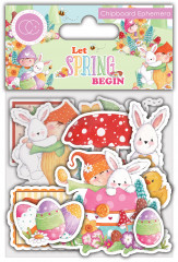 Chipboard Ephemera - Let Spring Begin