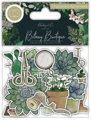 Chipboard Ephemera - Botany Boutique