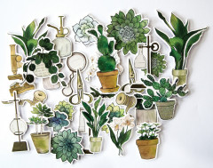 Chipboard Ephemera - Botany Boutique