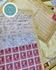 Clear Stamps - The Collector - Postcard