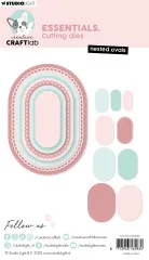Studio Light - Cutting Dies - Essentials Nr. 1050 - Nested Ovals