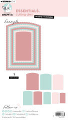 Studio Light - Cutting Dies - Essentials - Nested Rectangles