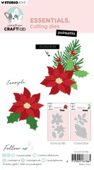 Studio Light - Essentials Cutting Dies - Poinsettia