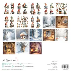 Studio Light - 8x8 Collage Paper Pad - James the Gnome