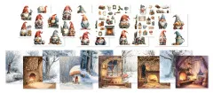 Studio Light - 8x8 Collage Paper Pad - James the Gnome