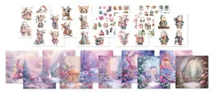 Studio Light - 8x8 Collage Paper Pad - Candy Christmas