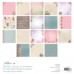 Studio Light 8x8 Paper Pad - Essentials Nr. 261 - Felicia