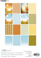 Studio Light - A5 Designer Paper Pad - Sweater Weather