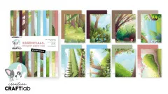 Studio Light - A5 Designer Paper Pad - Green Forest