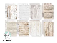 Studio Light - A5 Designer Paper Pad - Friendz - White Wood