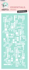 Studio Light - Masks / Stencils - Essentials Mask Nr. 410 - Geometric
