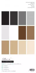 Studio Light Cardstock - Essentails Nr. 135 - Brown & Grey