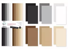 Studio Light Cardstock - Essentails Nr. 135 - Brown & Grey