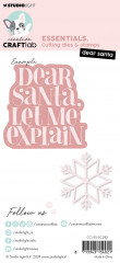 Clear Stamps and Cutting Die - Essentials Nr. 83 - Dear Santa