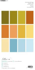 Studio Light 6x12&quote; Unicolor Paper Pad - Essentials Nr. 380 - Cosy Autumn
