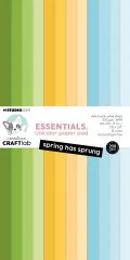 Studio Light 6x12" Unicolor Paper Pad - Spring Has Sprung