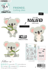 Studio Light - Cutting Dies - Friendz Nr. 1070 - Ozzy