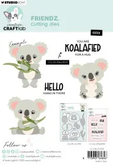 Studio Light - Cutting Dies - Friendz Nr. 1070 - Ozzy