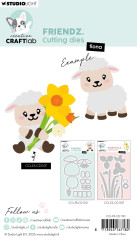 Studio Light - Friendz Cutting Dies - Fiona