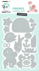 Studio Light Cutting Dies - Friendz Nr. 546 - Sea Accessoires