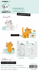 Studio Light Cutting Dies - Friendz Nr. 742 - Accessoires Cats