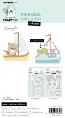 Studio Light Cutting Dies - Friendz Nr. 743 - Sailboat