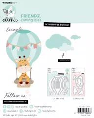 Studio Light Cutting Dies - Friendz Nr. 765 - Accessoires Balloo