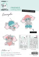 Studio Light Cutting Dies - Friendz Nr. 834 - Accessoires Summer