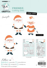 Studio Light Cutting Dies - Friendz Nr. 877 - Mister Santa