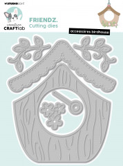 Studio Light Cutting Dies - Friendz Nr. 897 - Accessoires Birdhouse