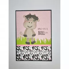 Studio Light Cardstock - Friendz Nr. 134 - Moo-Rvelous